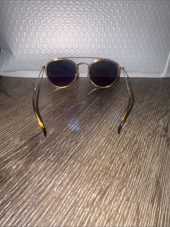 Ray ban round double bridge sunglasses main image 5